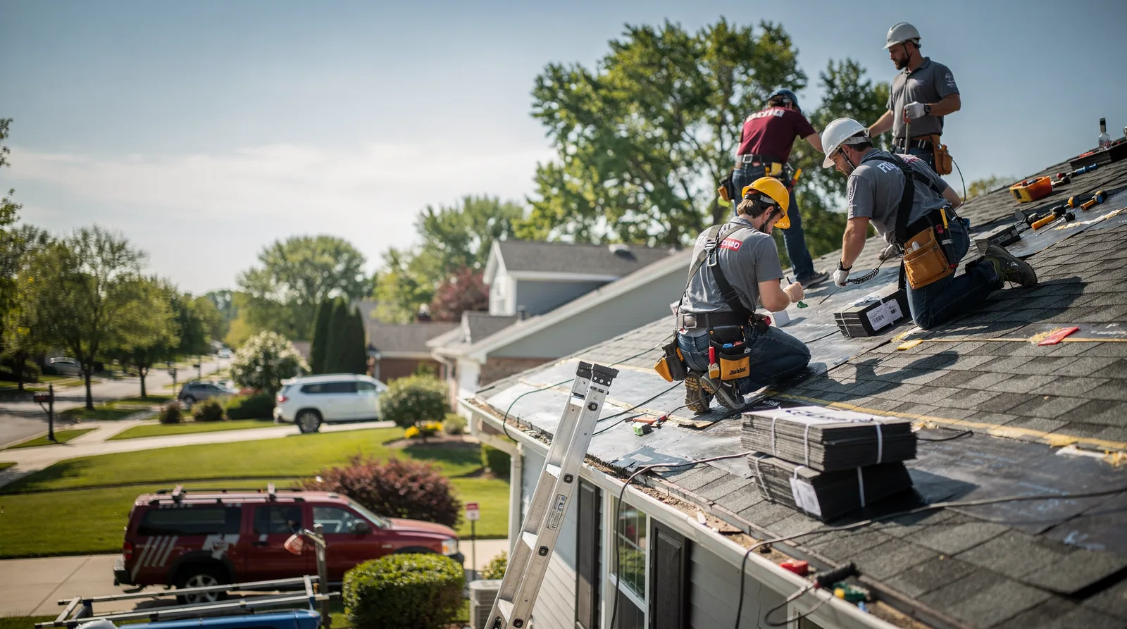 Roof Repair in Hurst, IL around you